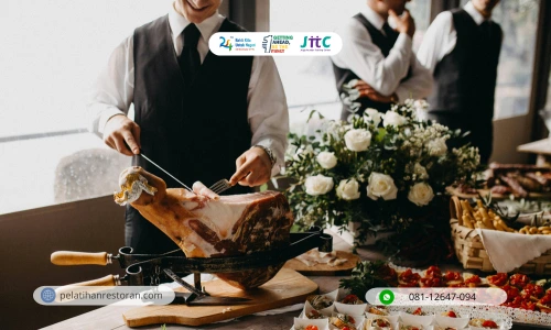 pelatihan waiter terbaik dengan sertifikasi waiterss BNSP dari JTTC Jogja, Jateng, Solo, Jakarta
