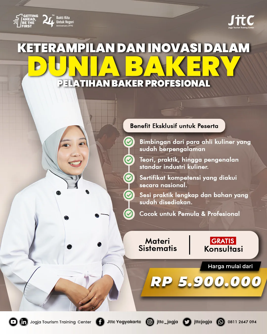 Pelatihan Baker - Program pelatihan baker profesional
