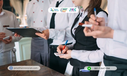 pelatihan pelayanan prima di restoran terbaik dari JTTC Jogja, Jateng, Jakarta, Kalimantan, Batam, Gorontalo