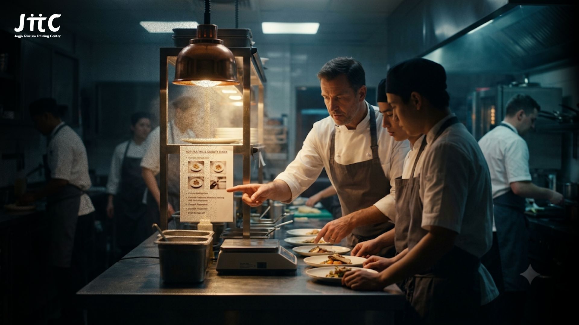 Tim restoran menjalankan SOP operasional untuk meningkatkan kualitas layanan dan mencegah kerugian bisnis