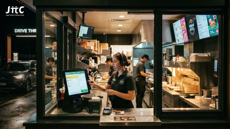 sistem operasional drive thru restoran yang efisien dan cepat