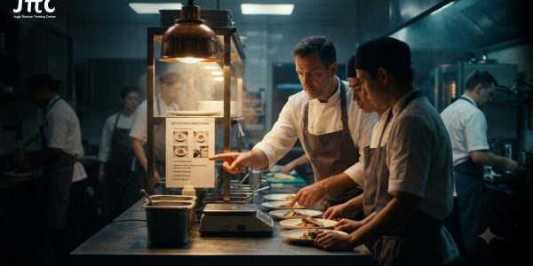 Tim restoran menjalankan SOP operasional untuk meningkatkan kualitas layanan dan mencegah kerugian bisnis