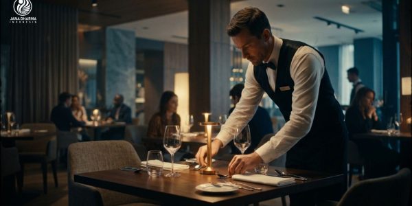 Standar Pelayanan Restoran Bintang 5: Rahasia Table Service & Sertifikasi BNSP Waiter
