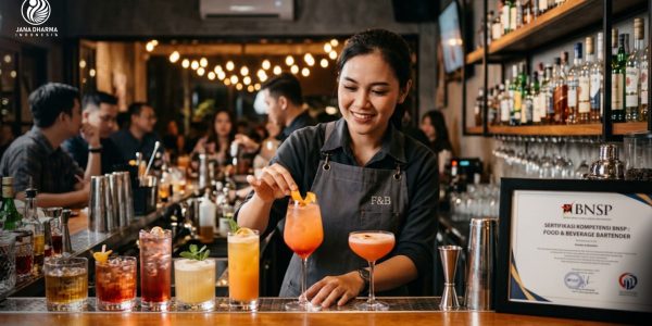 Rahasia Karir Bartender Master: Pelatihan Mixology & Sertifikasi BNSP Food and Beverage Bartender